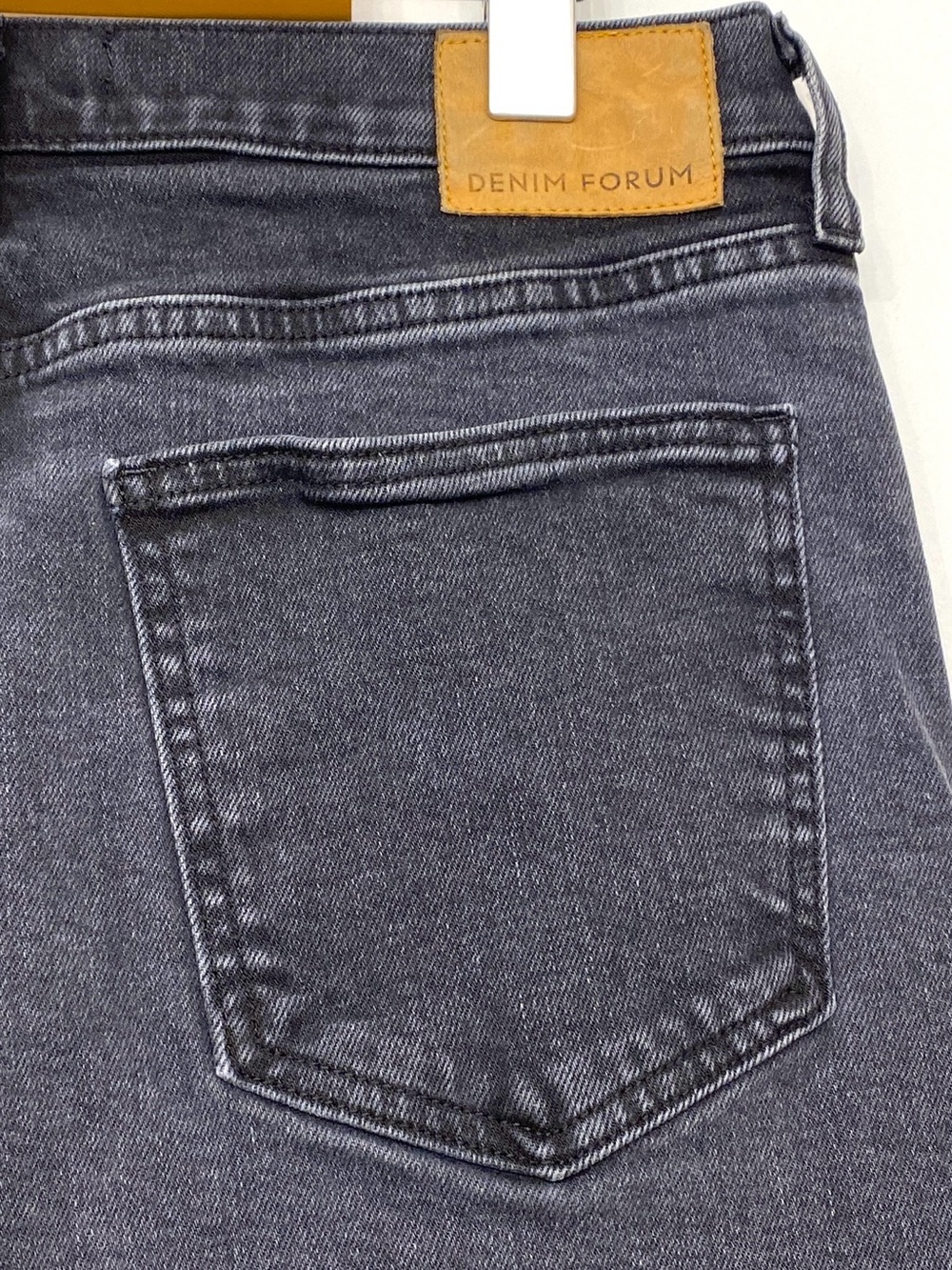 Aritzia Denim Forum Arlo High Rise Straight Jeans Black Wash Women’s 30L Ankle - Picture 6 of 16